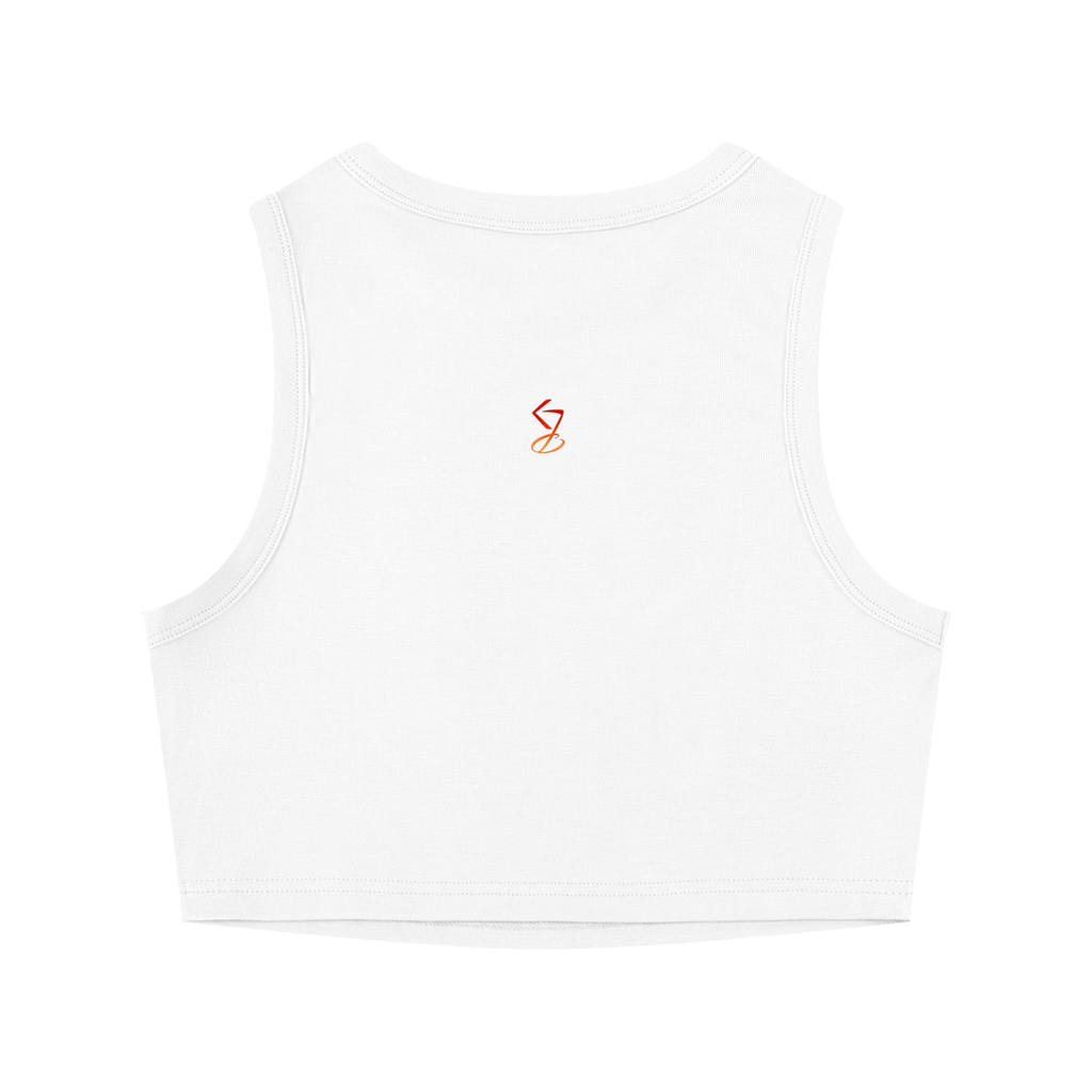Women's Tight Crewneck Crop Tank Top
