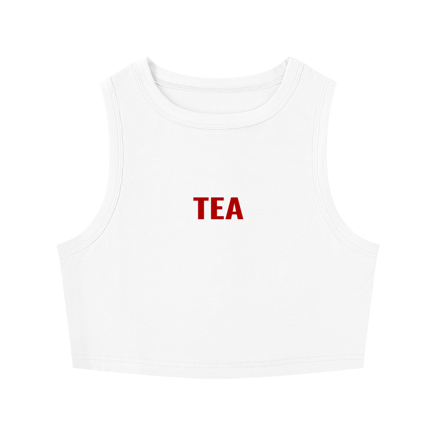 Women's Tight Crewneck Crop Tank Top