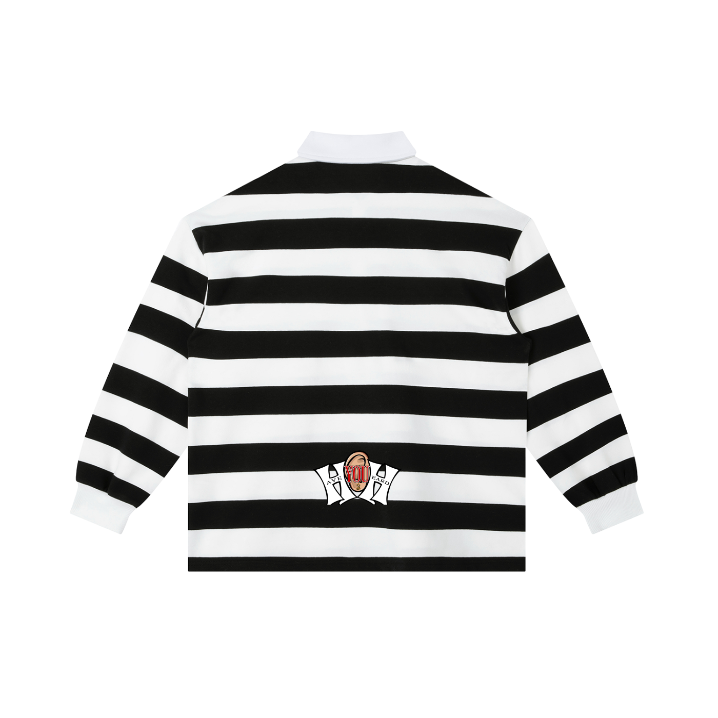 Color Block Stripe Polo Shirt
