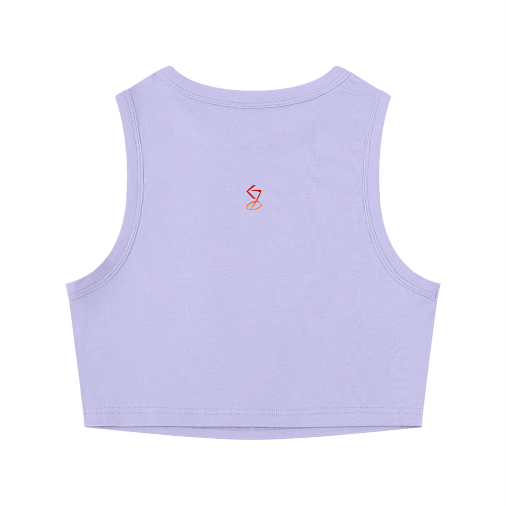 Women's Tight Crewneck Crop Tank Top