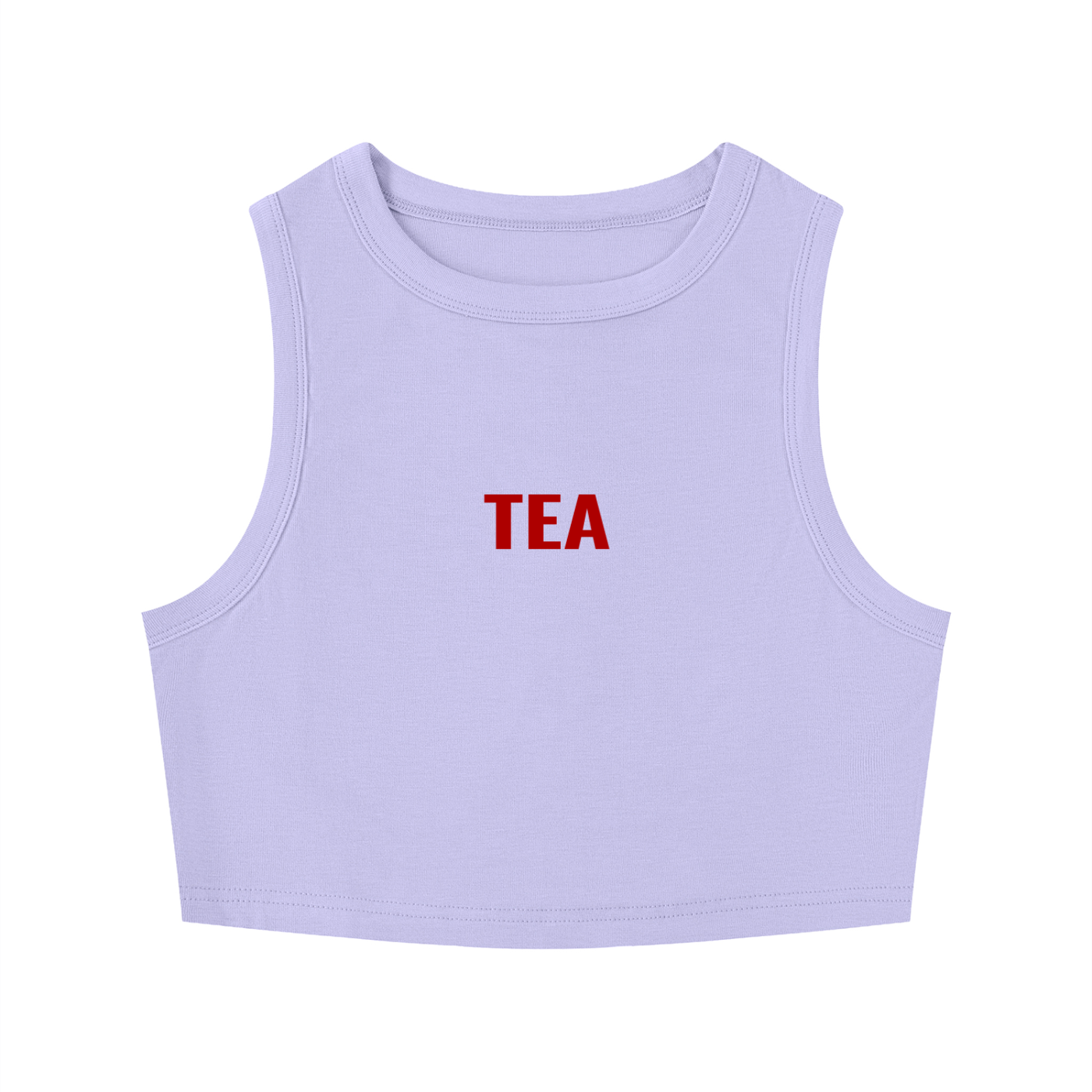 Women's Tight Crewneck Crop Tank Top