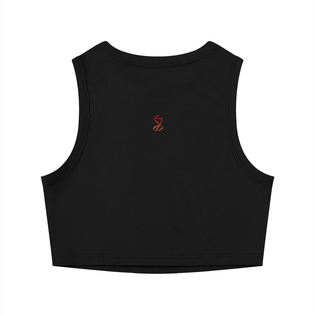Women's Tight Crewneck Crop Tank Top