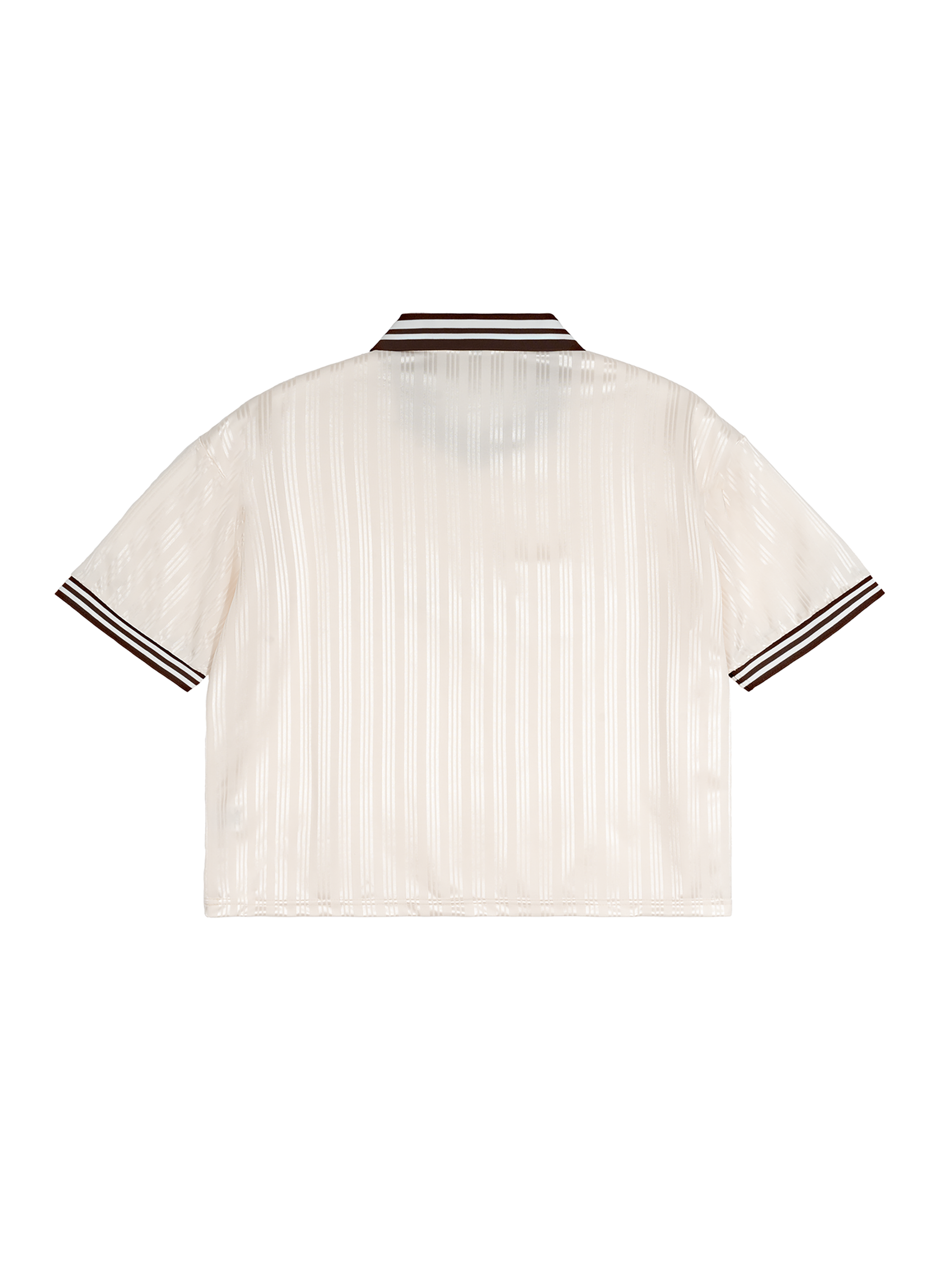 Contrast Polo Collar T-Shirt