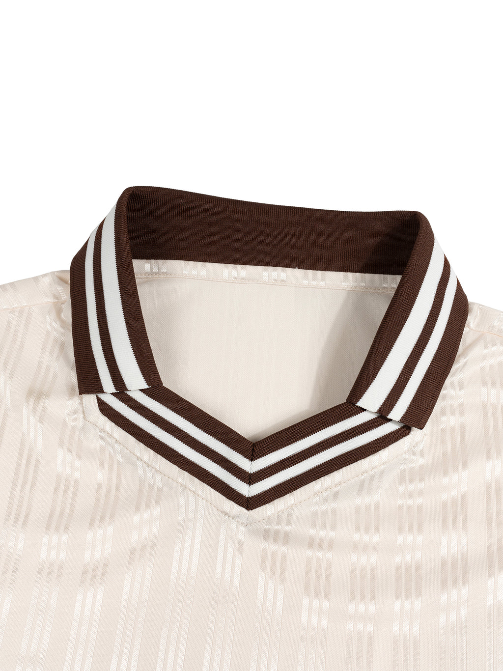 Contrast Polo Collar T-Shirt