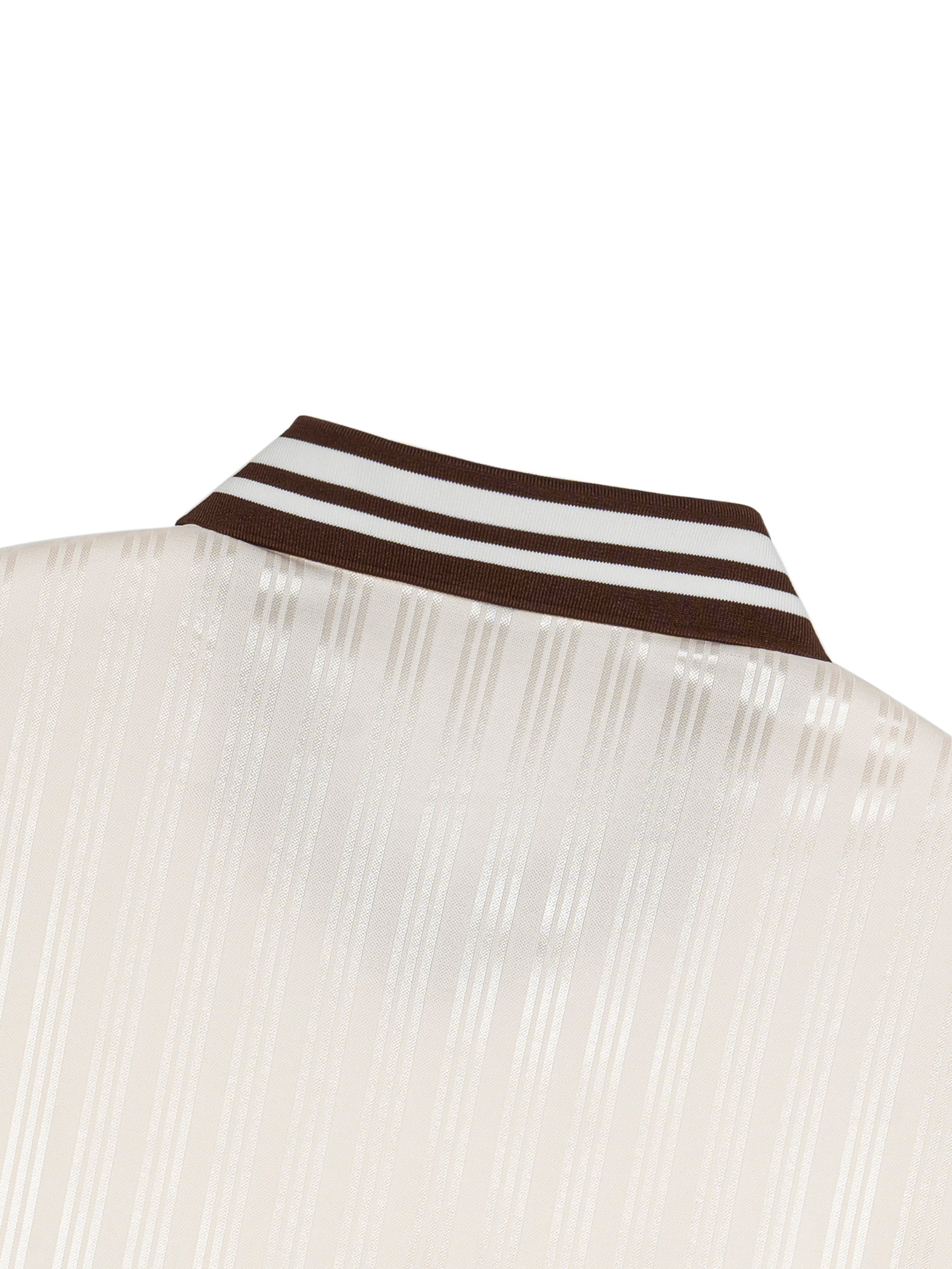 Contrast Polo Collar T-Shirt